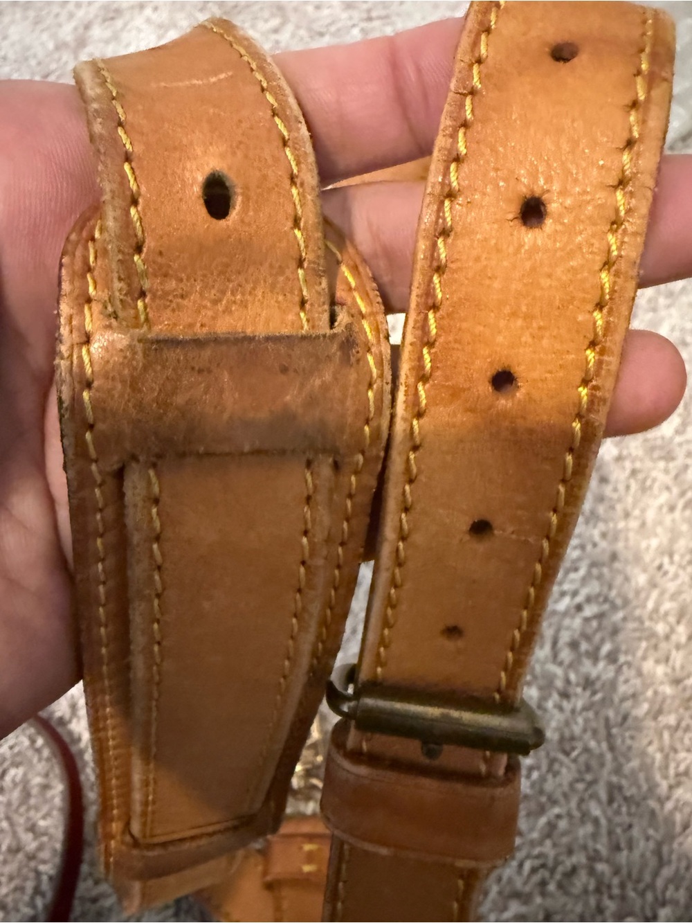 Louis Vuitton keepall crossbody Strap H38 - Picture 10 of 12